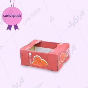 کارتن پرتقال با رنگ مرتبط