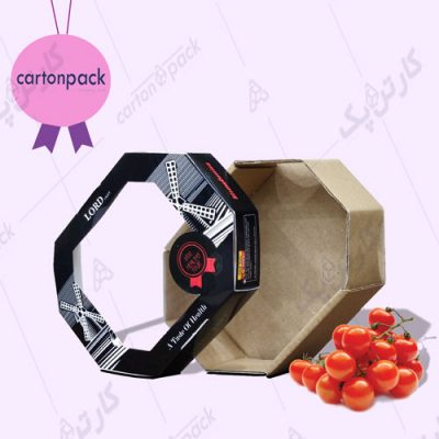 بسته بندی طلق دار گوجه گیلاسی