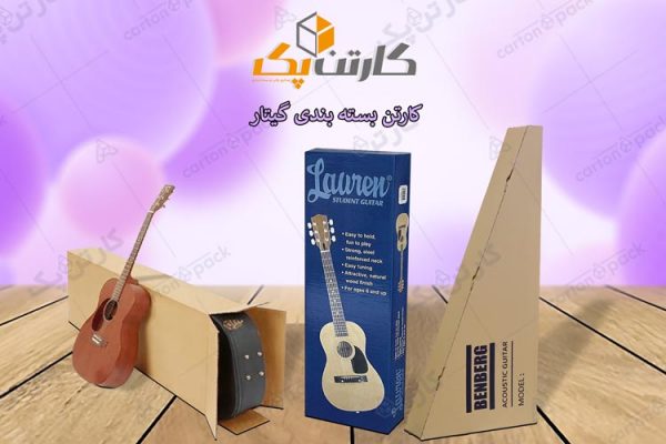 کارتن بسته بندی گیتار