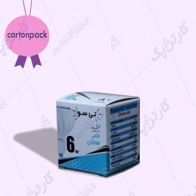 جعبه لامپ 6 وات