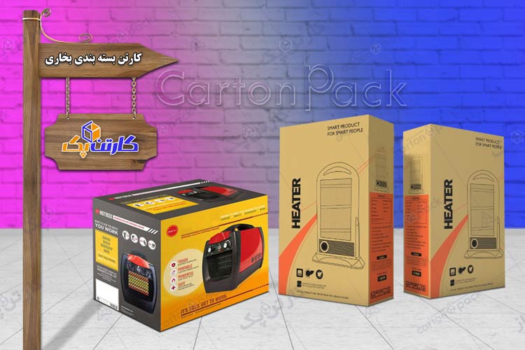 کارتن بسته بندی بخاری