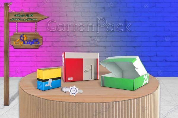 کارتن بسته بندی شیرآلات