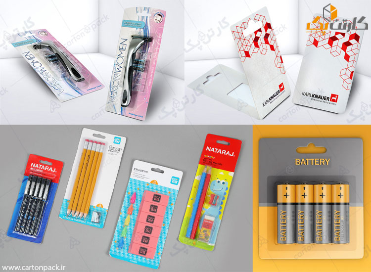 بسته بندی کارت بلیستر وکیوم فرمینگ + مزایا و چاپ