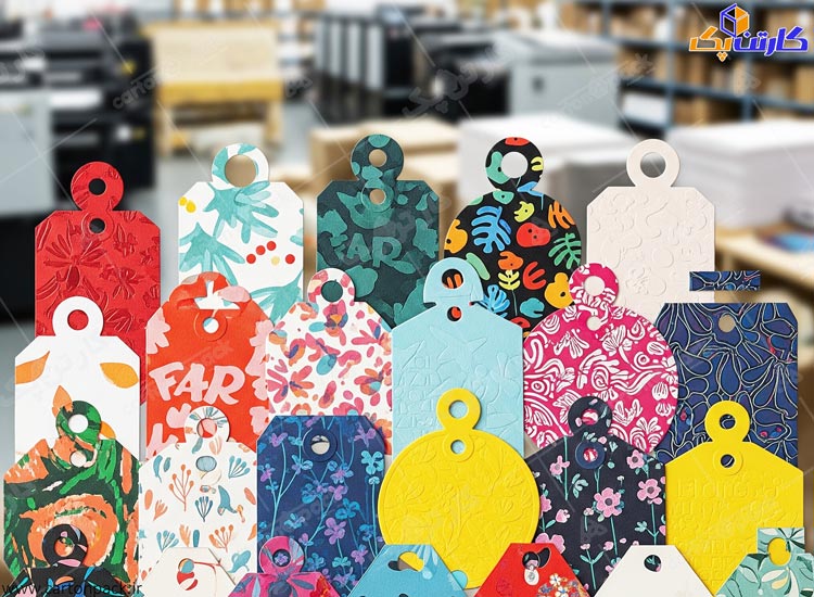 برچسب هانگ سفارشی - برچسب آویز